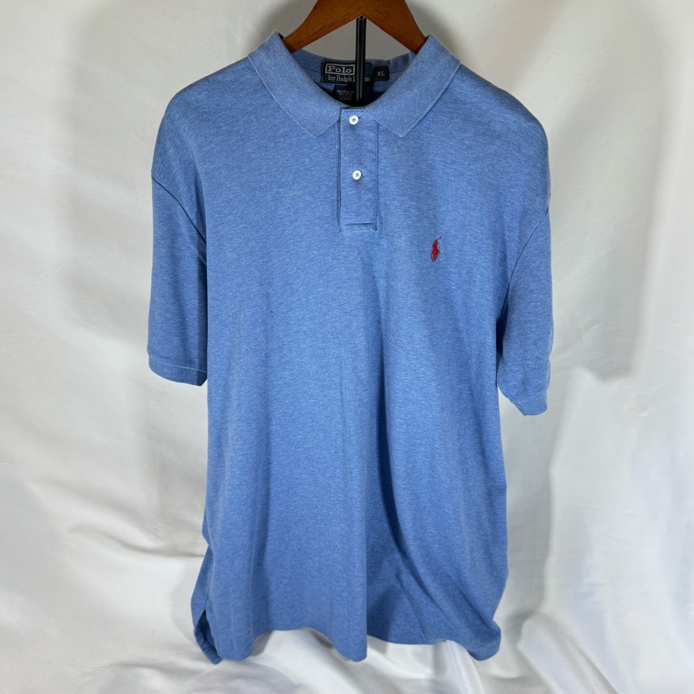 NWOT Polo by Ralph Lauren Men's Blue Polo Shirt